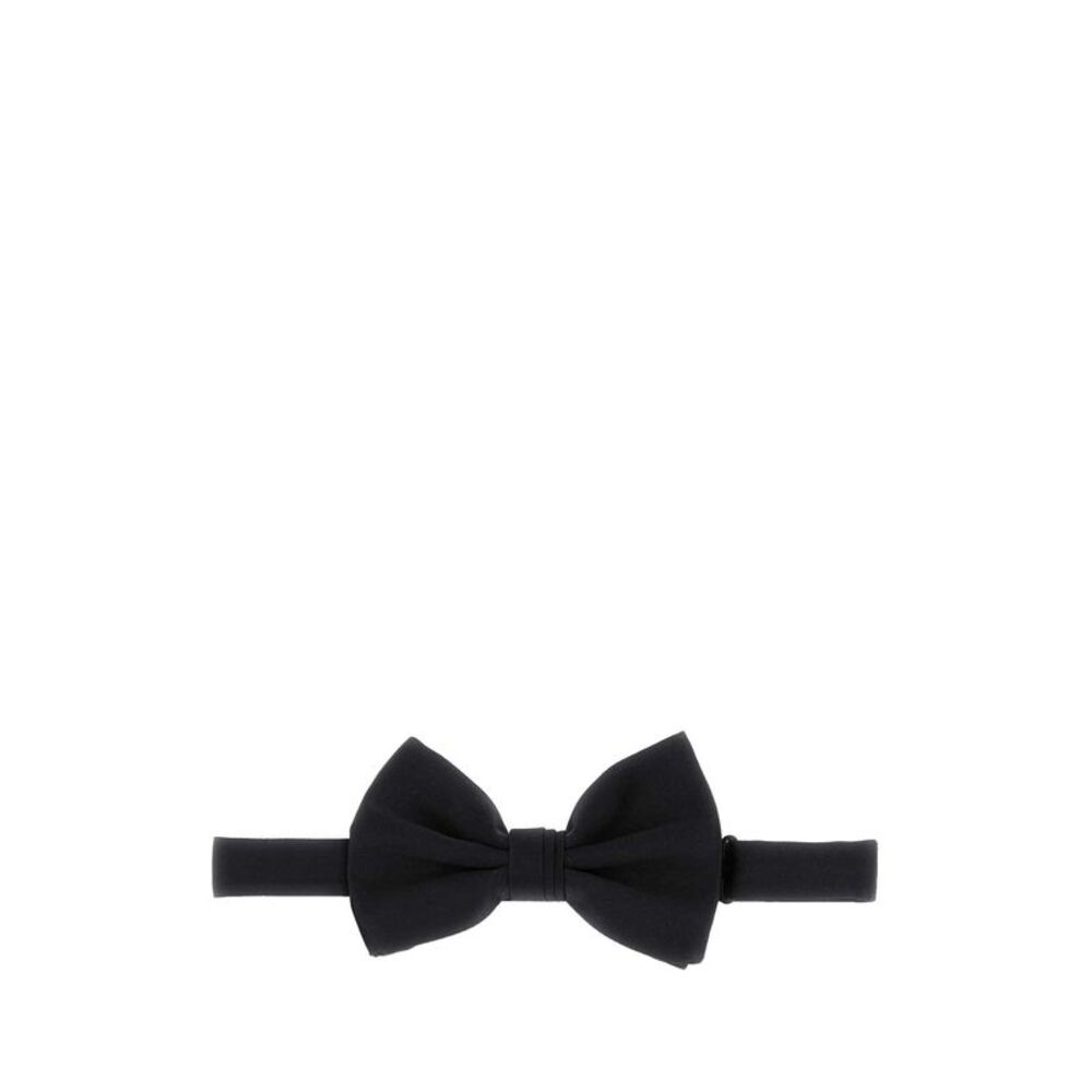 Prada Men Black Silk Papillon